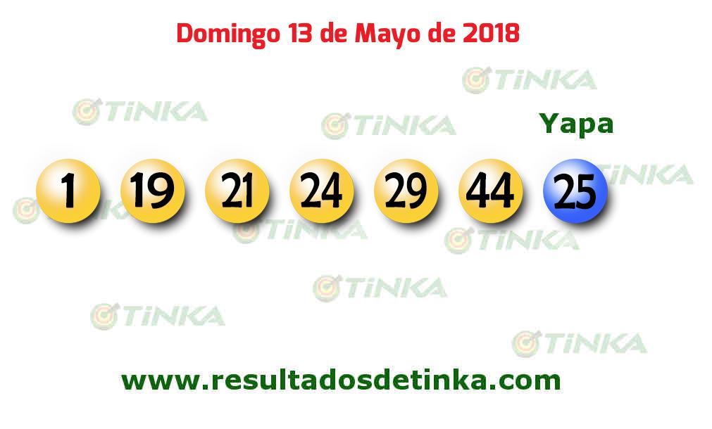 13 de mayo 2018