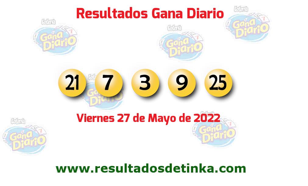 Resultados último sorteo de Gana Diario