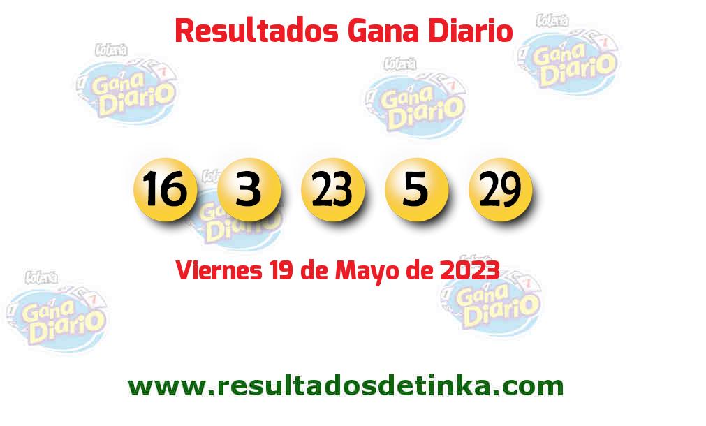 Resultados último sorteo de Gana Diario