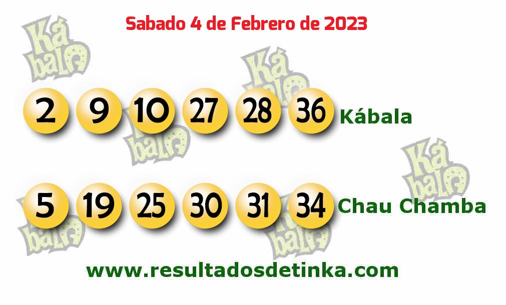 Resultados último sorteo de Kabala
