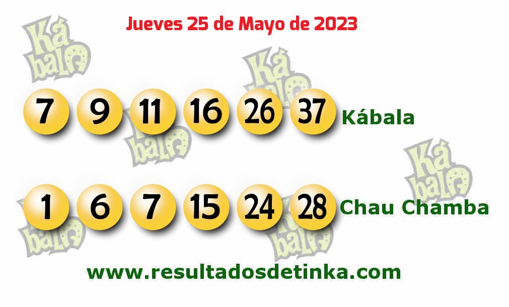 Resultados último sorteo de Kabala