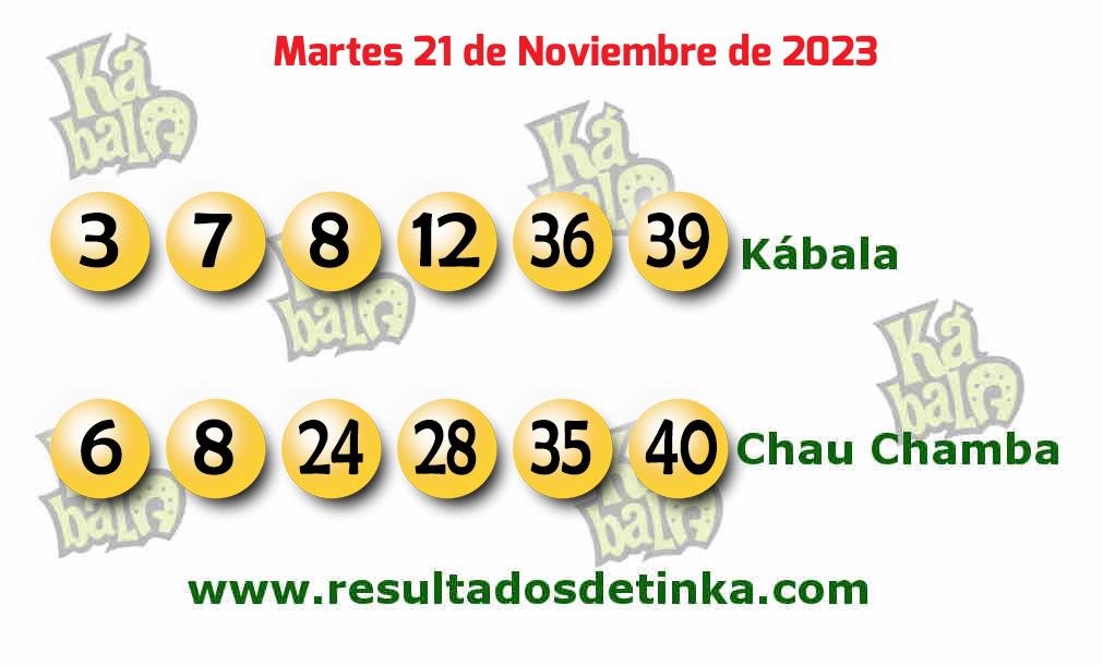 Resultados último sorteo de Kabala