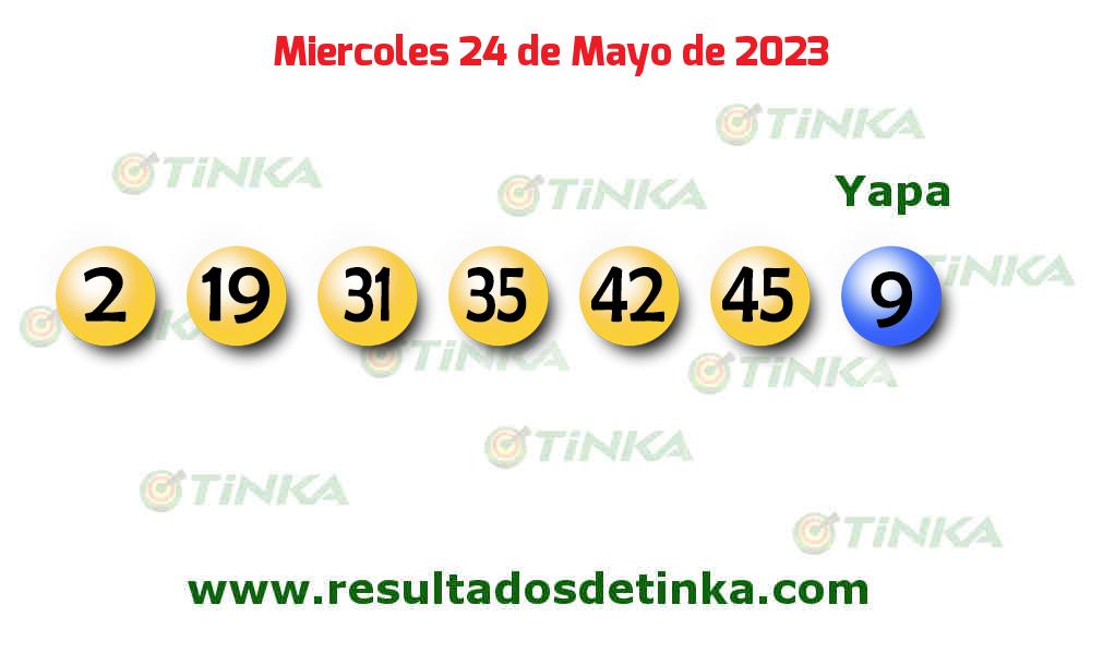 Resultados último sorteo de Tinka